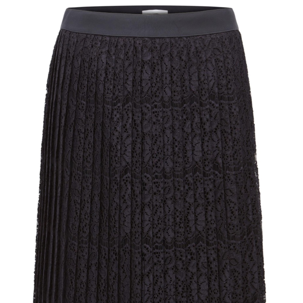HUGO BOSS Pleated Lace Skirt, Size 8 - Picture 6 of 6